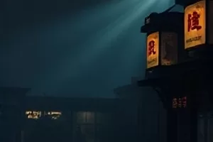 剧集《咸味汽水》剧照，便利店门口的汽水罐
